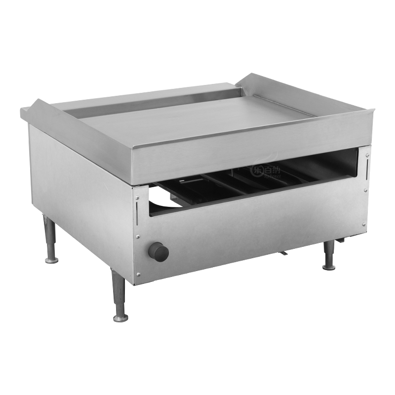 Gril à gaz de comptoir commercial de 24 pouces, dessus plat, 2 brûleurs (EGG24S) 4