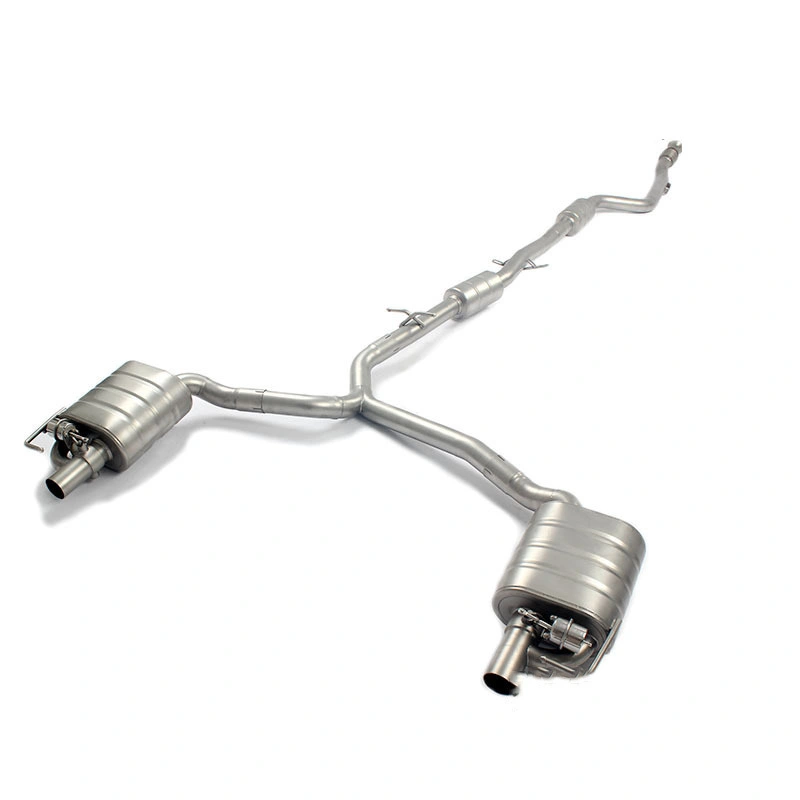 Sistema de exaustão de carro em aço inoxidável Catback para Mercedes Benz W205 1