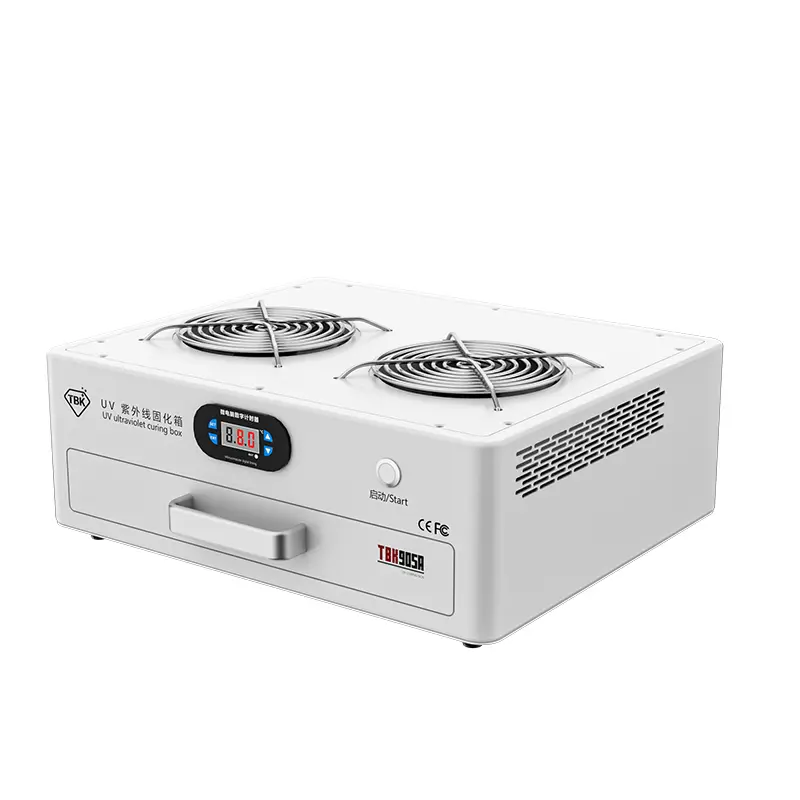 TBK 905A UV Curing Box, 200W Fast Curing Lamp for Mobile Phone Screen Repair, OCA Glue Adhesive Curing Machine 1