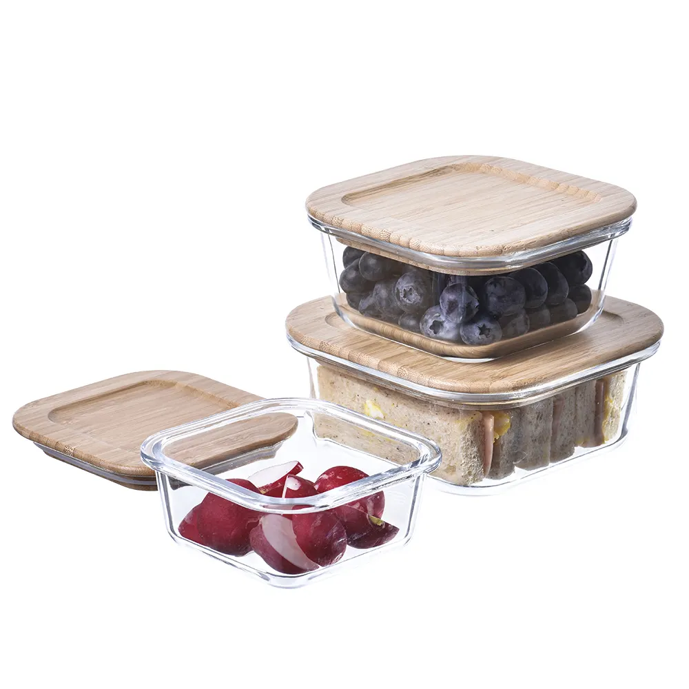 Safe to Useglass Containers with Lids for Kitchen +86 19198228137 China 3