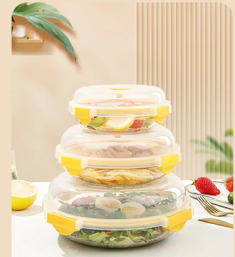 Glass Food Container Supplier for Office Chinafactory Direct Supply 2