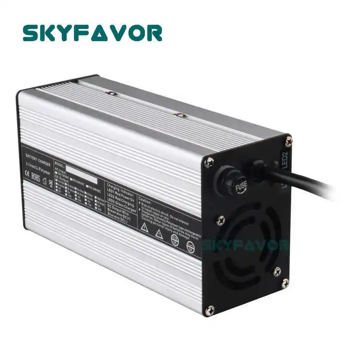 Încărcătoare profesionale personalizate de baterii 36V 36V 10A litiu ion lipo plumb acid AGM GEL lifepo4 încărcător de baterii cu CE ROHS 1