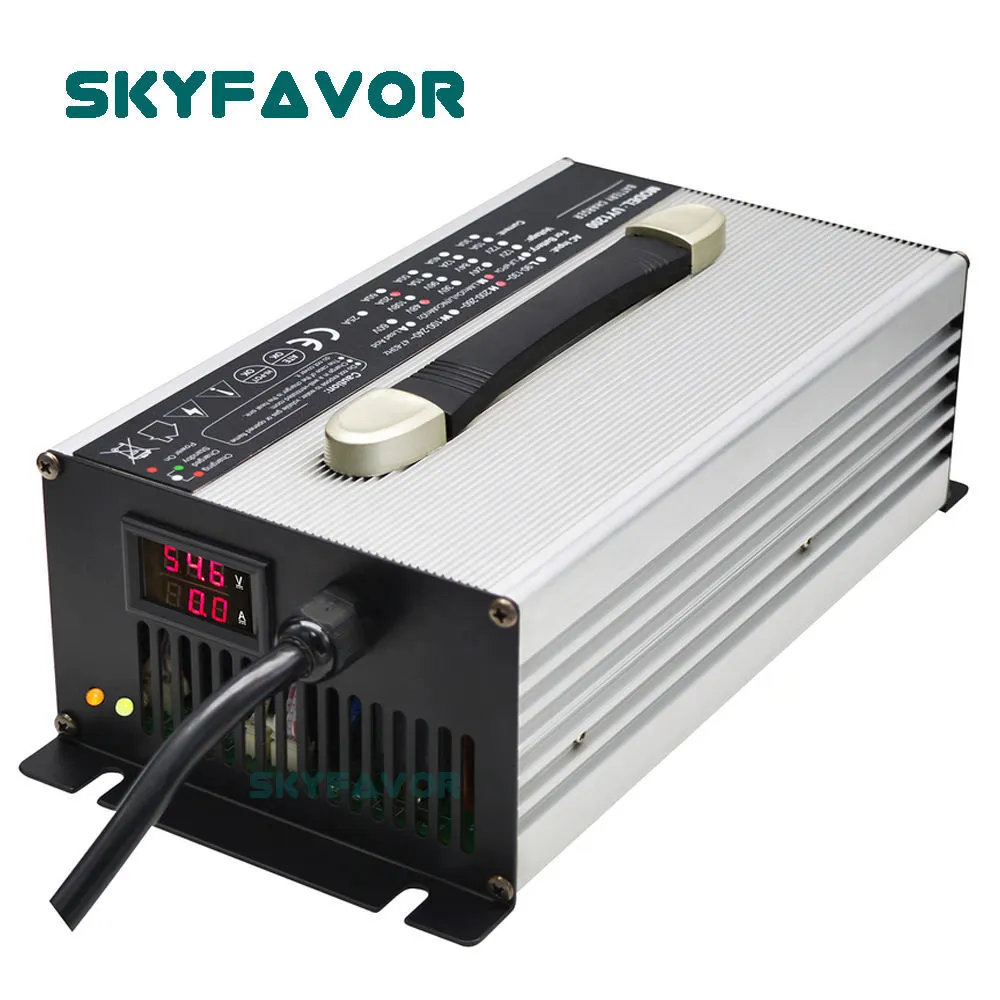 Niestandardowa automatyczna ładowarka 12 V 50 amp szybka profesjonalna ładowarka żelowo-ołowiowo-kwasowo-litowo-jonowa Lipo lifepo4 12 V 50a 1