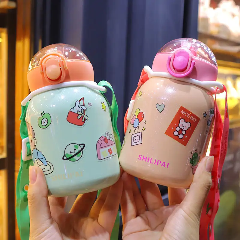 Water Bottle with Straw Directly Sale for Office KL-7524A/KL-7524B/KL-7524C 6