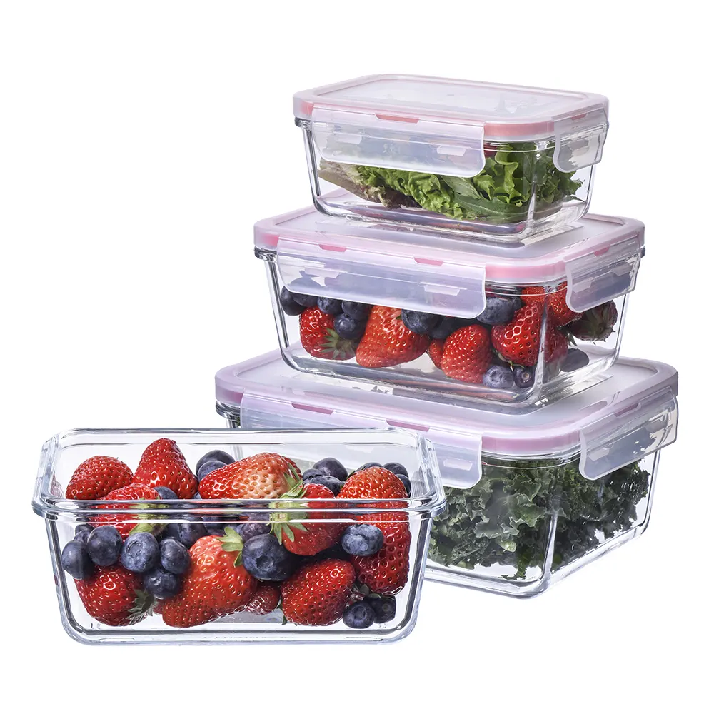 Cost-Effective Glass Canisters for Kitchen Factory Price for Home Use 3