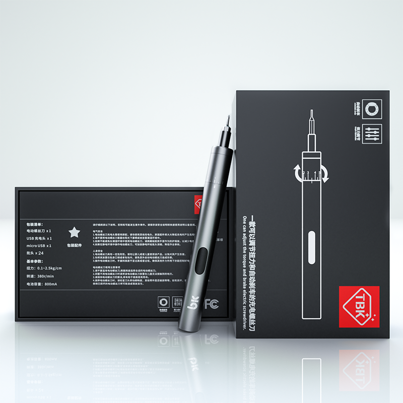 TBK 008 Ayarlanabilir Torklu Akülü Elektrikli Tornavida | PC, Telefon ve Dizüstü Bilgisayar için 700mAh Mini Tornavida Seti 4