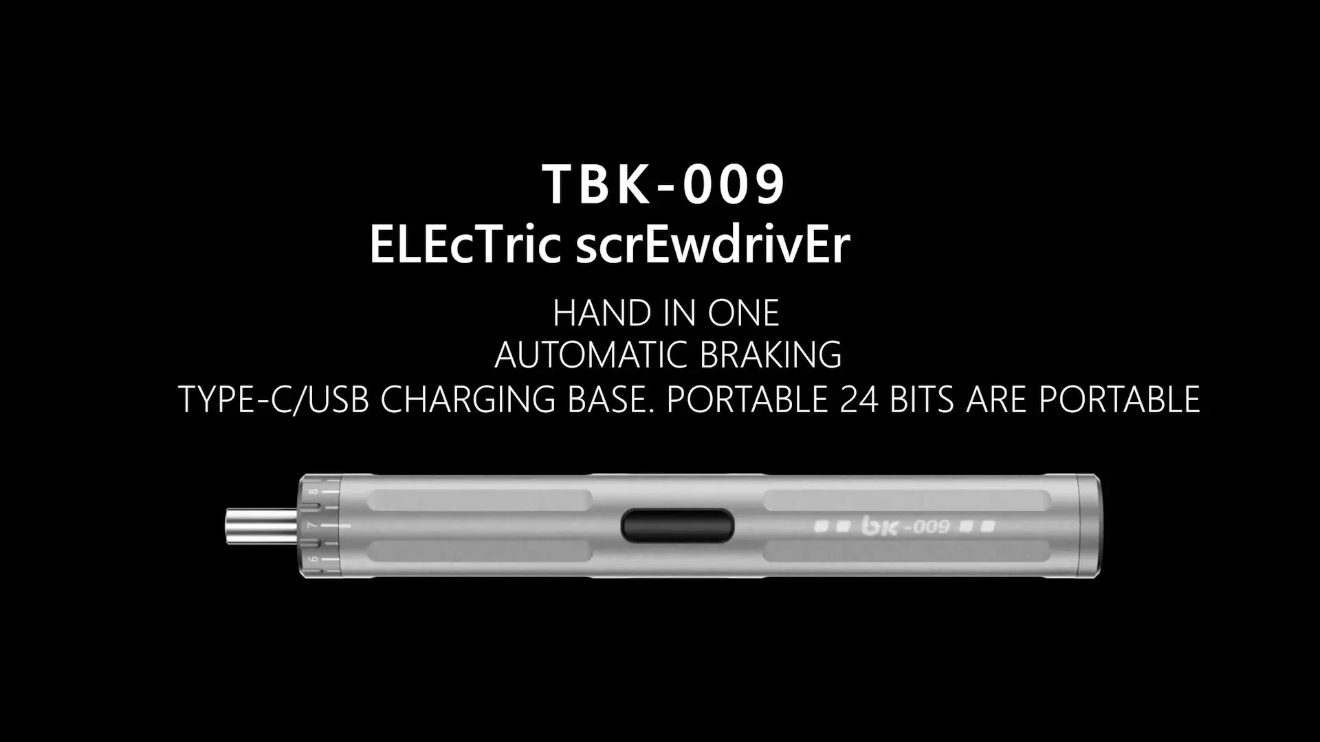 TBK-009 Smart Electric Screwdriver Kit | 24-in-1 Precision Set for Electronics Repair 1