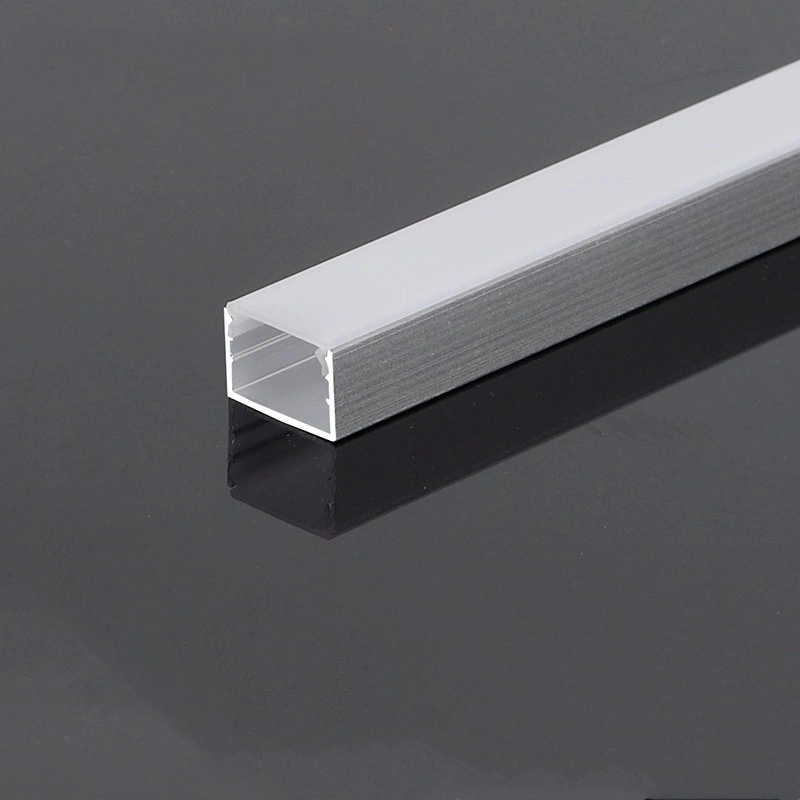 Perfil de alumínio personalizado 15x9mm para canal de luz linear de alumínio com luz LED linear sem bordas 1