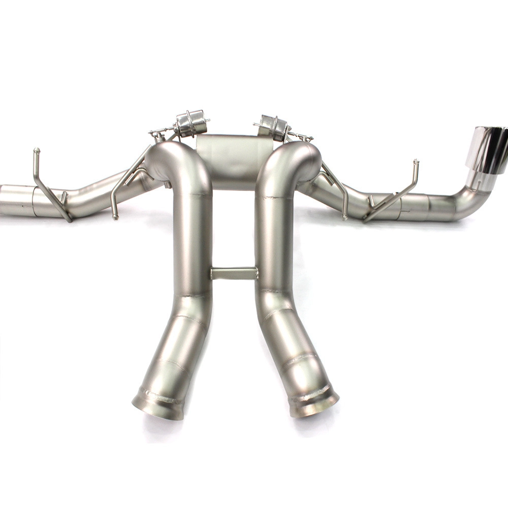 Sistema de exaustão de carro Catback 304 em aço inoxidável para McLaren 540C 570C 1