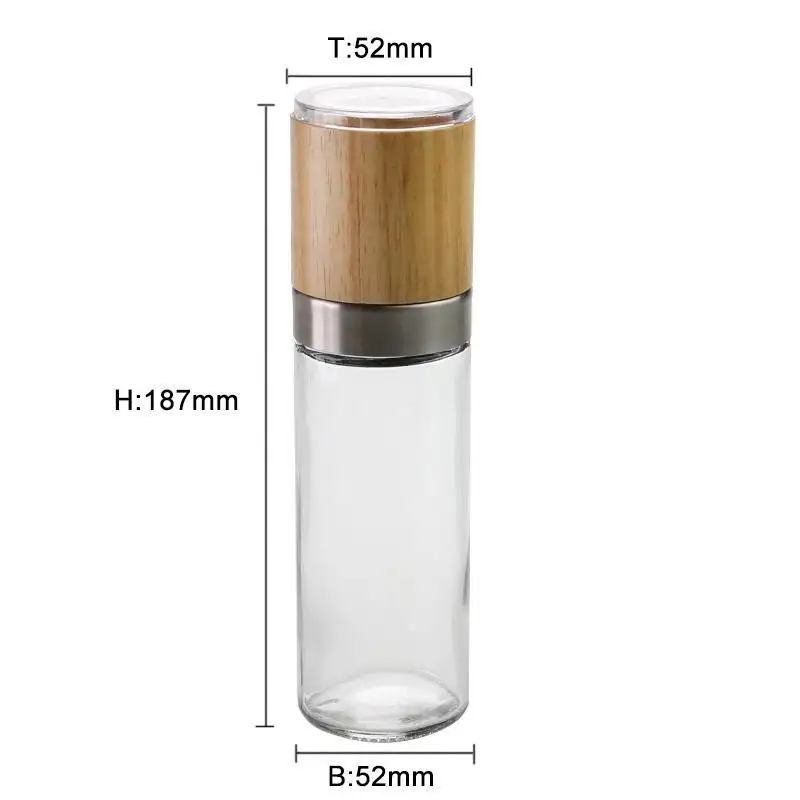 Small Spice Jars with Lids for Hotel High Borosilicate Glassmade in China 5