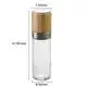 Small Spice Jars with Lids for Hotel High Borosilicate Glassmade in China 5