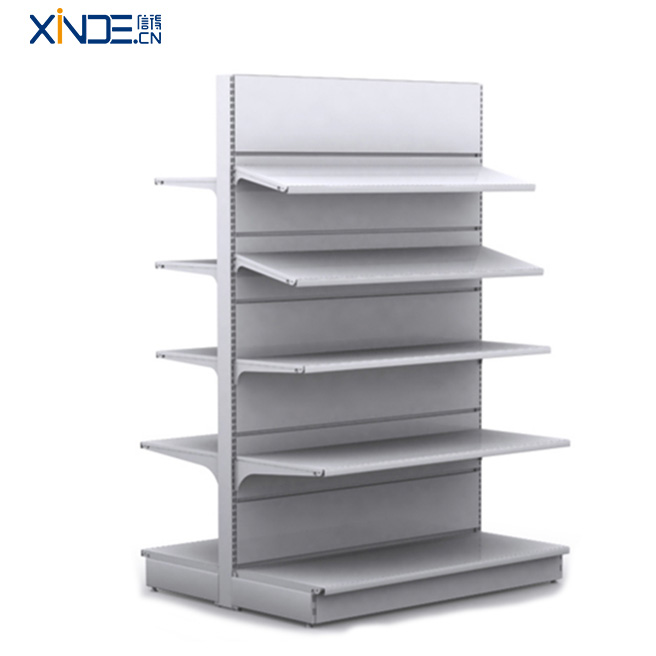 XINDE Metal Supermarket Shelves for Efficient Retail Display 8