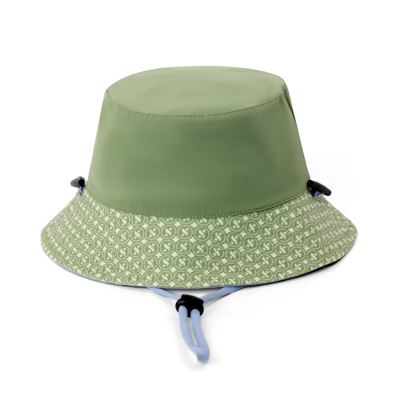 Sombrero de pescador con estampado de secado rápido y protección solar de nailon ligero ripstop 1