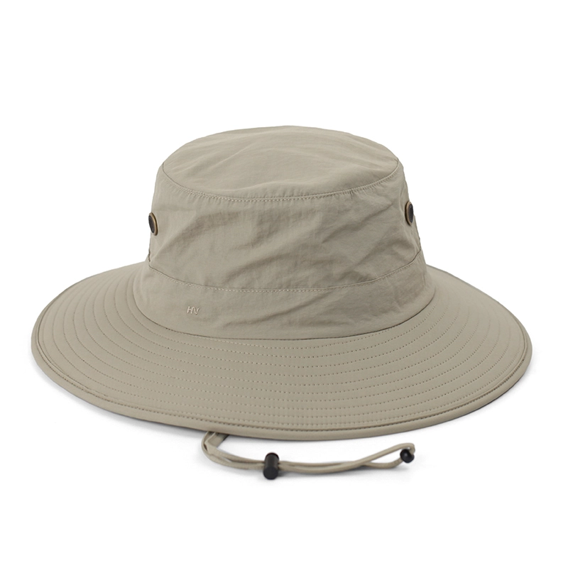 Sombrero tipo pescador de secado rápido para exteriores, gorro Boonie de nailon con bolsillo en el interior de la corona 1