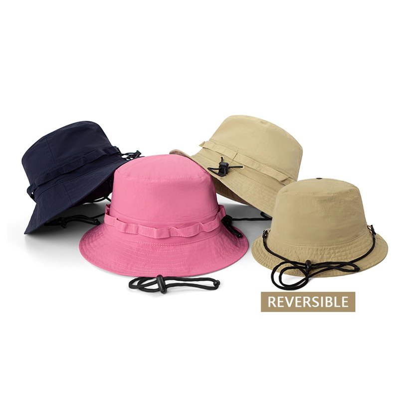 Sombrero reversible ligero de nailon ripstop para acampar, pescar, senderismo, sol 1