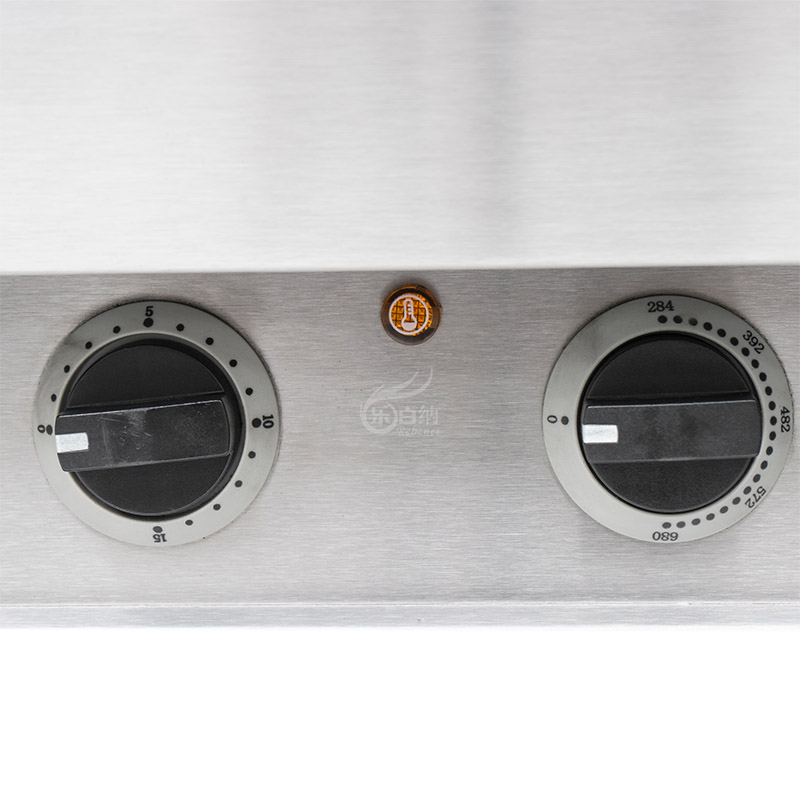 Commercial Electric Deck Pizza Oven with Hearthstone (P18S) 9