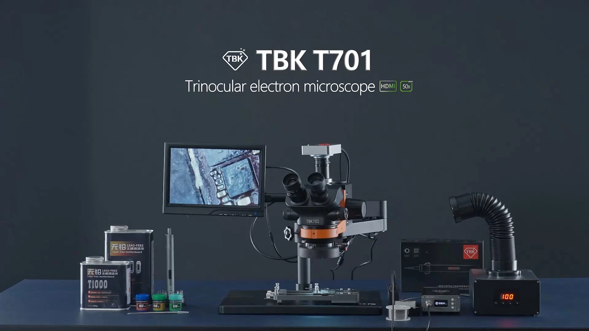 TBK-701 Elektron Mikroskobu 1