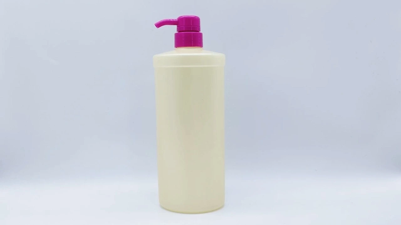 Glamorosa crema perlada de 650 ml, envase de PE para el cuidado de la piel, botella de loción corporal 1