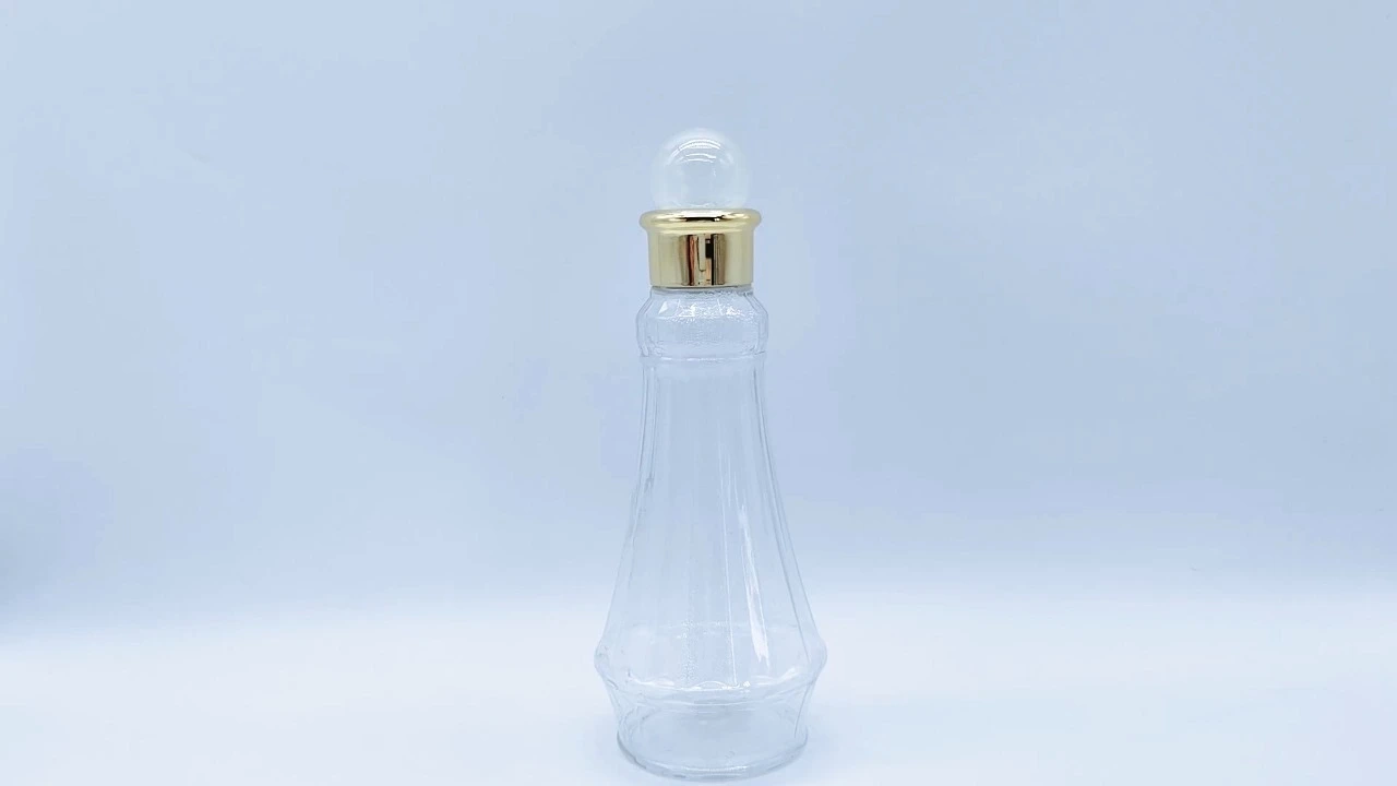Glamorous 300ml colorless transparent PET skin care packaging body Lotion bottle1 1
