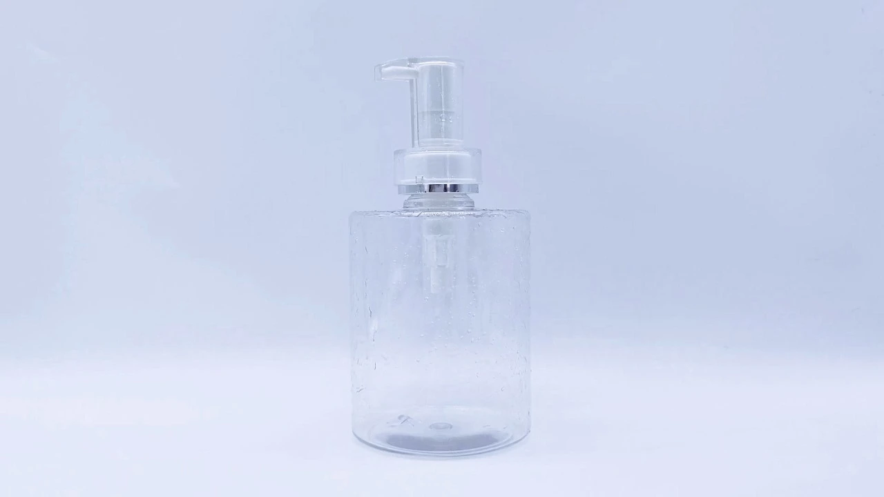 Glamorous 500ml colorless transparent PET skin care packaging body Lotion bottle1 1