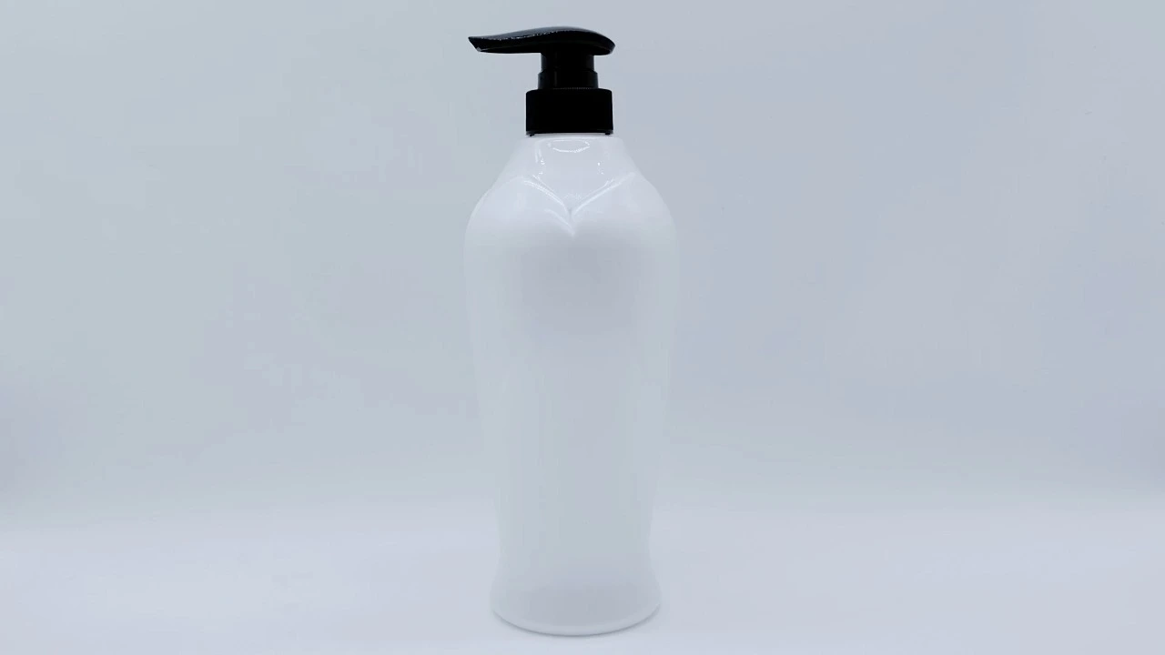 Glamorous 830ml pearl white PET skin care packaging body Lotion bottle 1