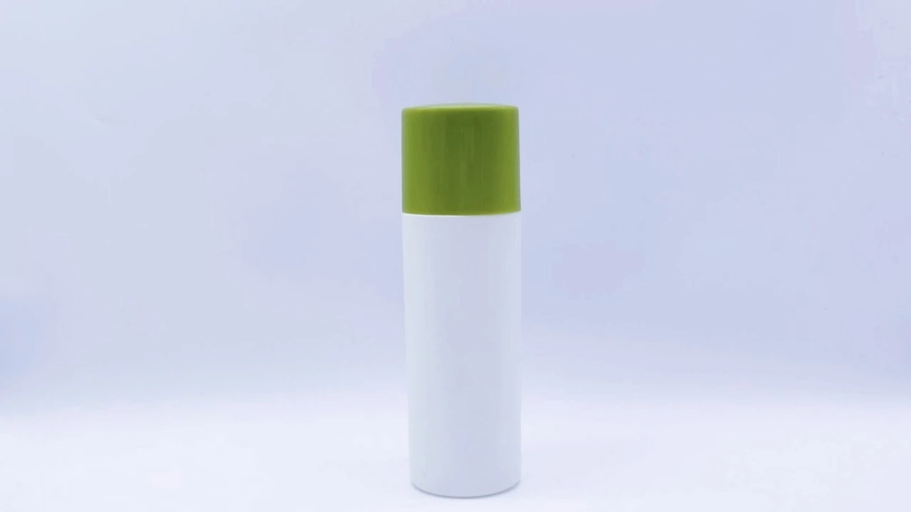 Glamorous 300ml white PE skin care packaging body Lotion bottle 1