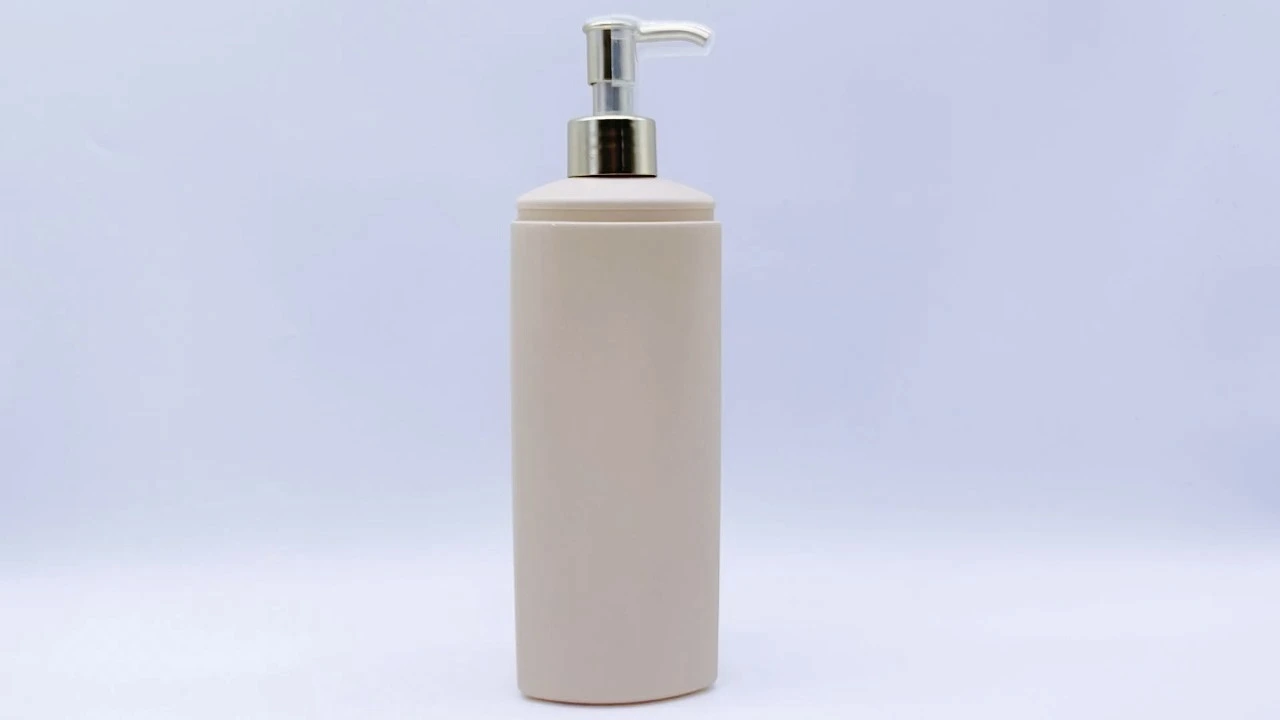 Glamorous 500ml tan PE skin care packaging body Lotion bottle 1