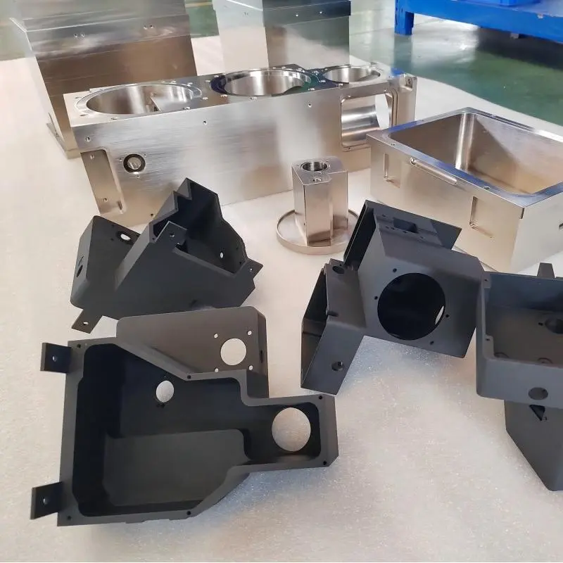 Equipment and instruments, milling parts, surface treatment, black oxidation-3W MACHINE 1