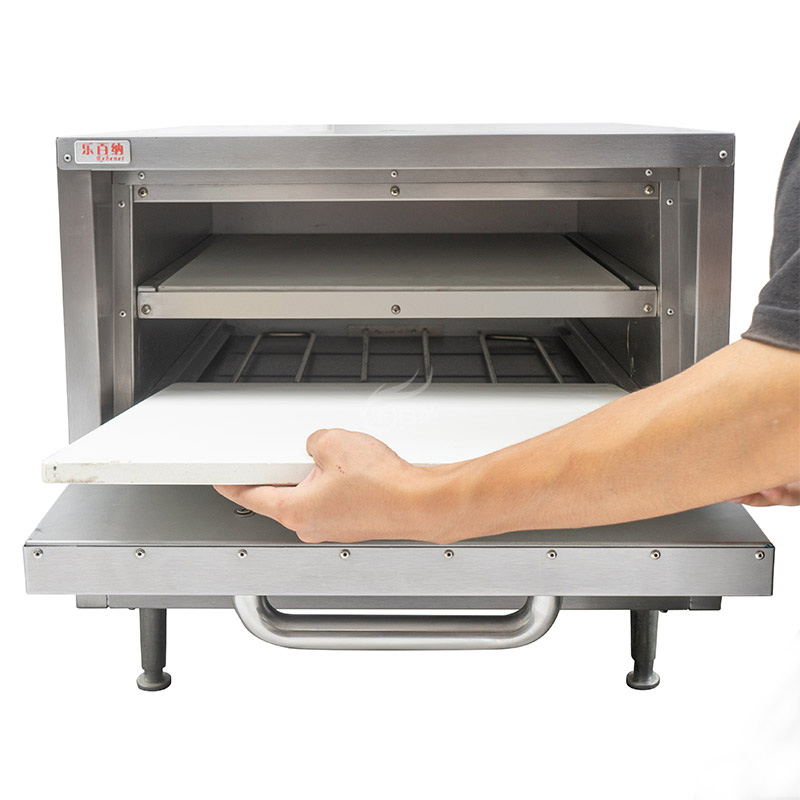 Commercial Electric Deck Pizza Oven with Hearthstone (P18S) 6