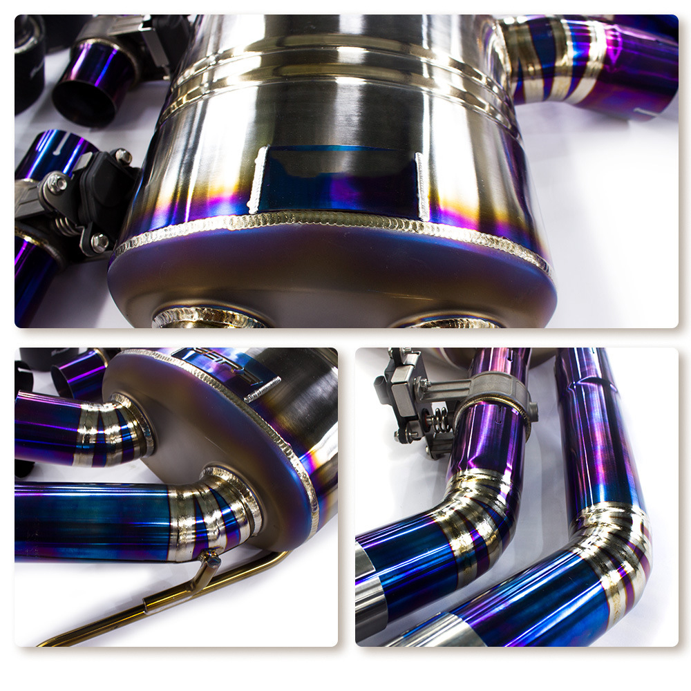 Automobile Exhaust System Catback For Audi S3 2014-2018 2.0T 5