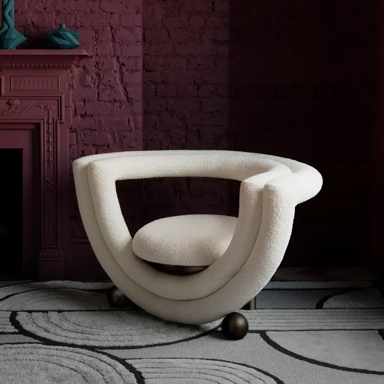 Leisure Furniture Fabric+Metal Frame+High Density Sponge - - HENYANG 6