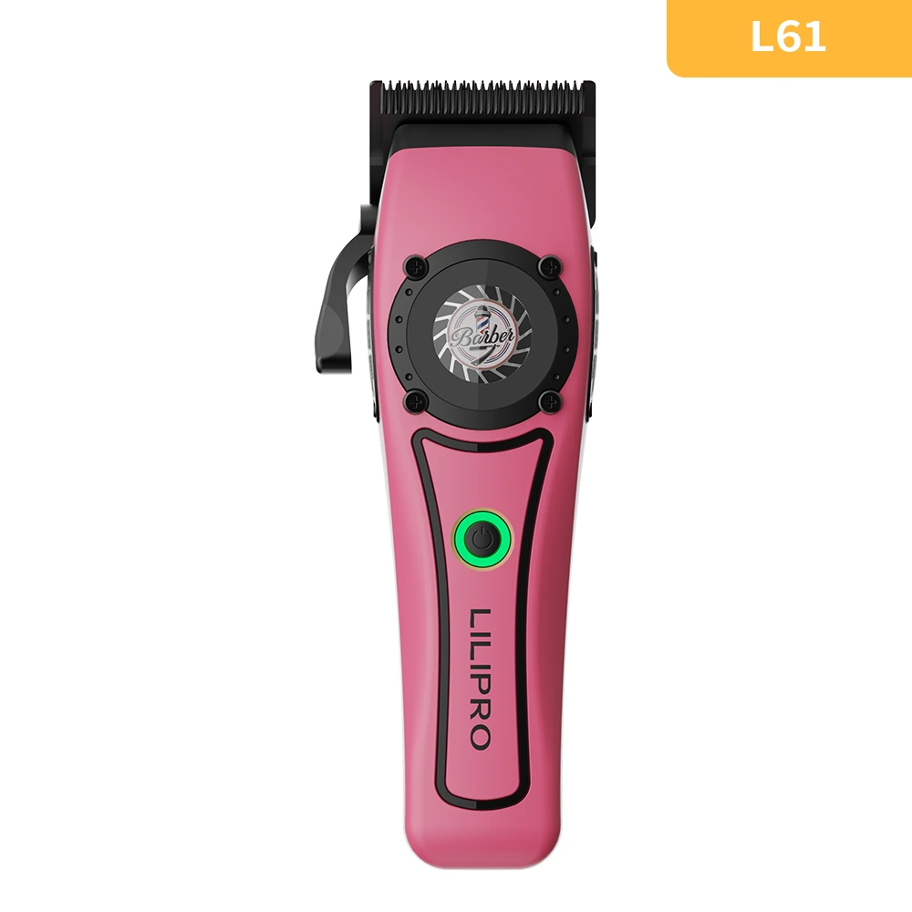 Professional High-Speed Barber Clipper with Patented Cooler And DLC Blade Wholesale Hair Clipper for Salon Use | LILIPRO L61 1