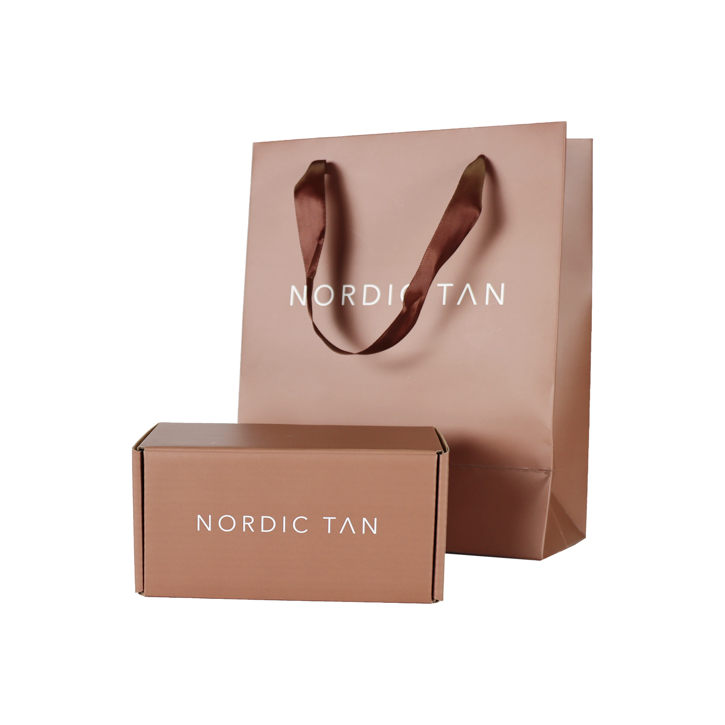 Custom Sized Logo Printed Corrugated Shipping Packaging Box Set - Packshion Packaging 1