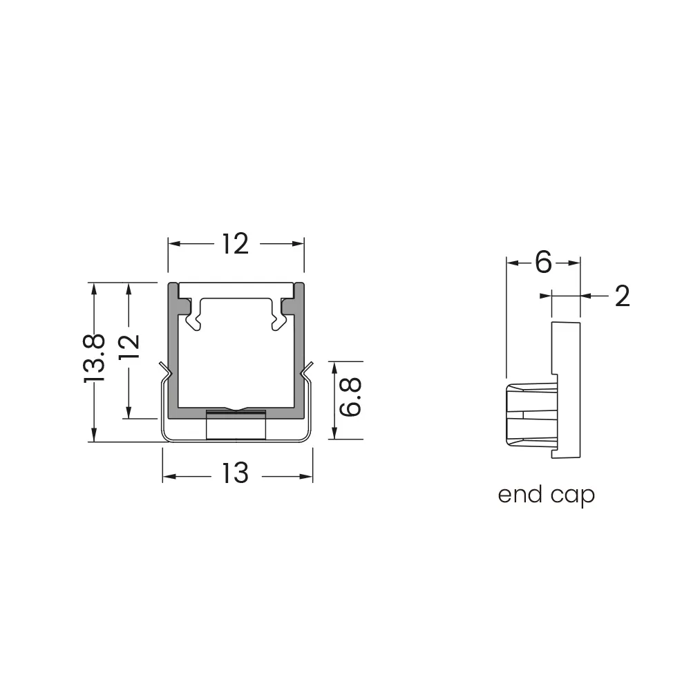 Safe to Use Aluminiumsprofil Led 2