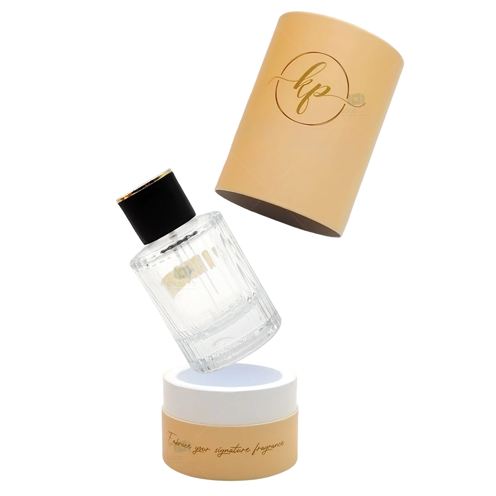 OEM Wholesale Cosmetic Packaging Paper Tube Custom Luxury Design Perfume Packaging Paper Tube Kraft Boxes 1