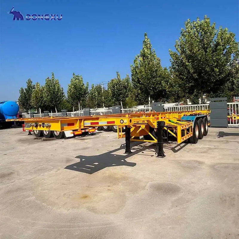 Fixed Skeletal Trailer Upply 7
