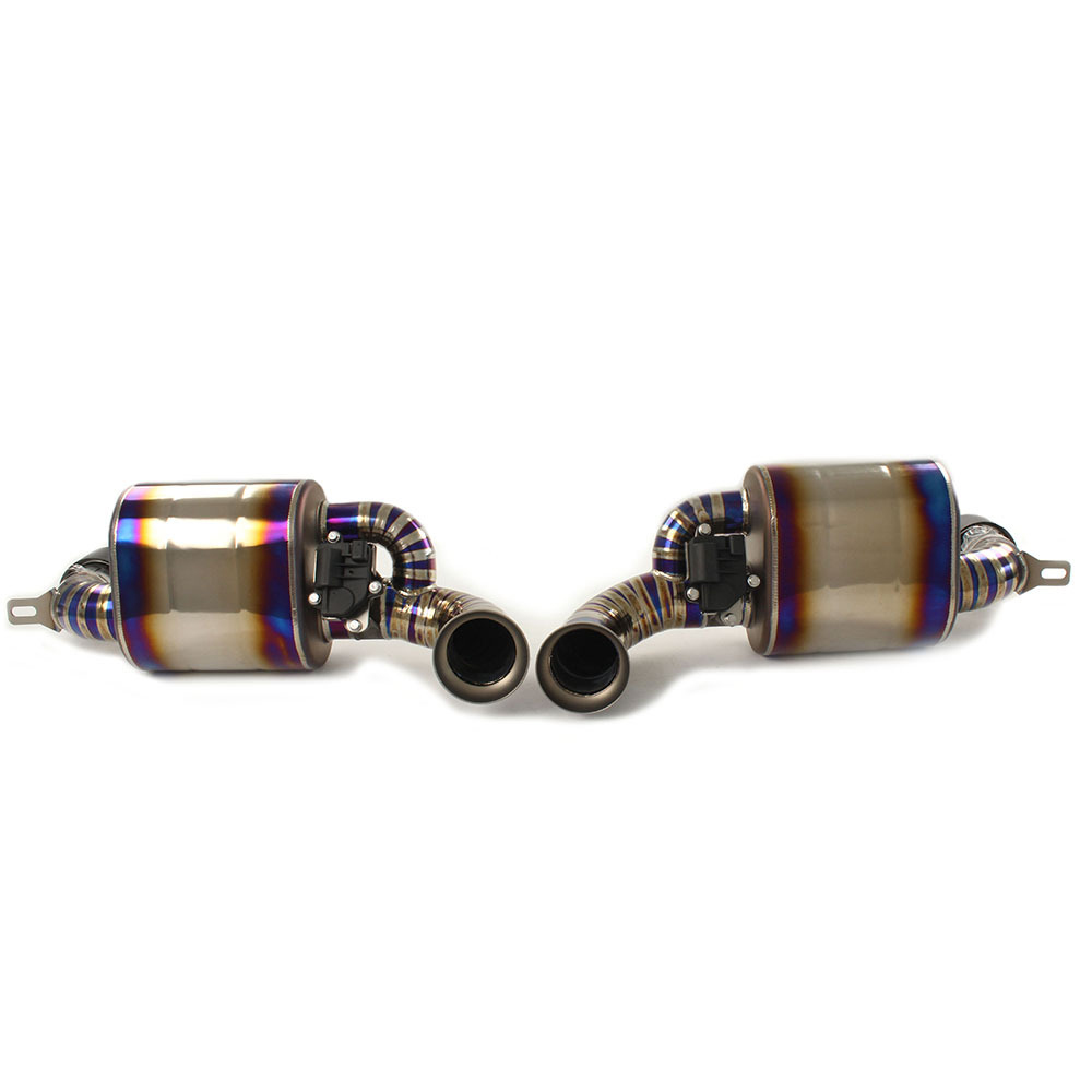 Titanium Car Exhaust System Catback For Porsche 911 GT3 4.0T 1
