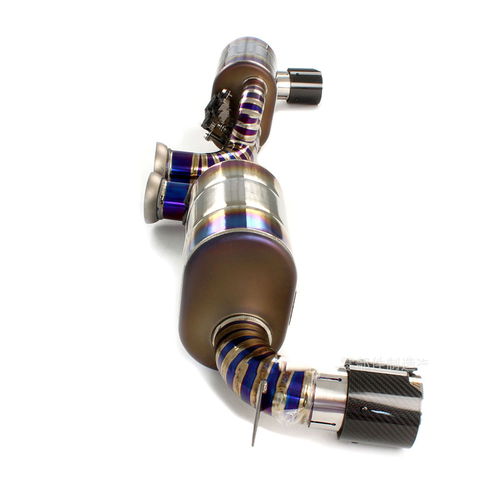 Titanium Car Exhaust System Catback For Porsche 911 GT3 4.0T 5