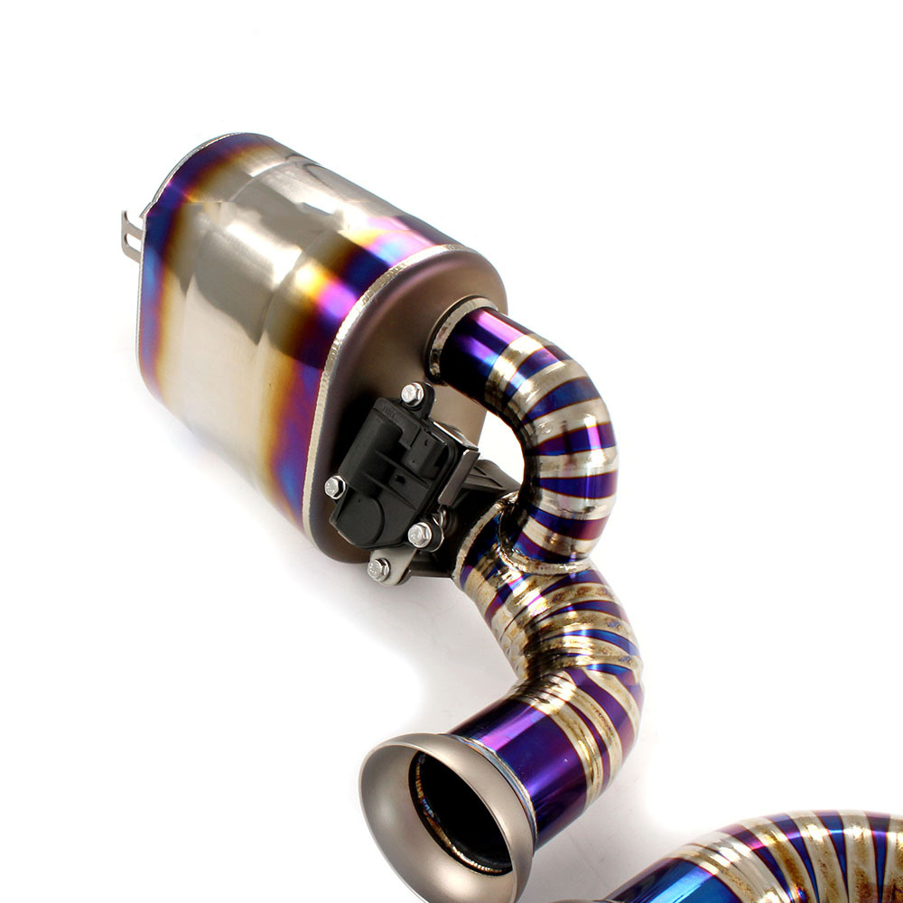 Titanium Car Exhaust System Catback For Porsche 911 GT3 4.0T 4
