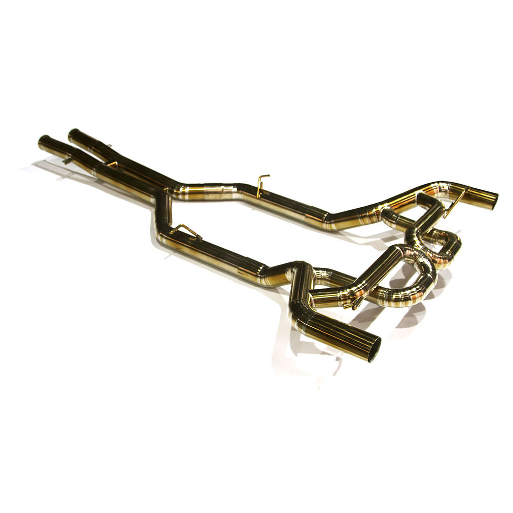 Cat-back de escapamento de carro para Mercedes Benz AMG GT 2016-2019 4.0T C190 3