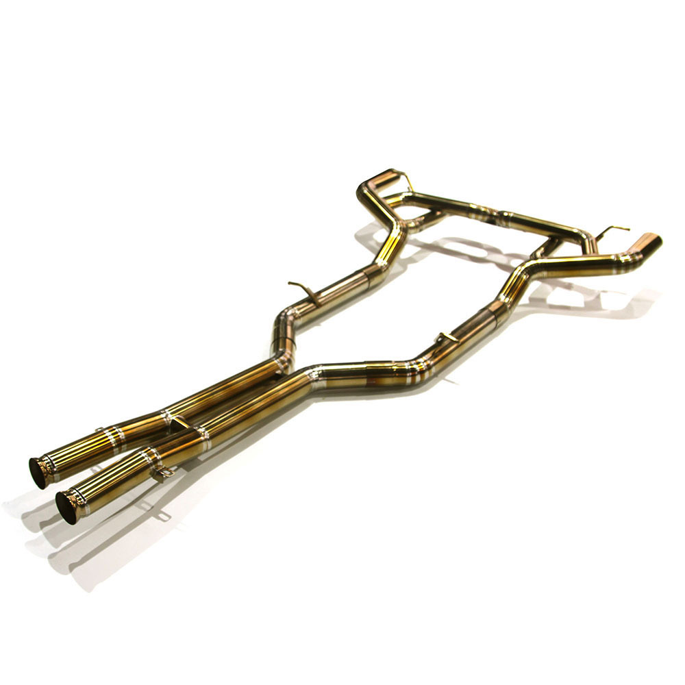 Cat-back de escapamento de carro para Mercedes Benz AMG GT 2016-2019 4.0T C190 4