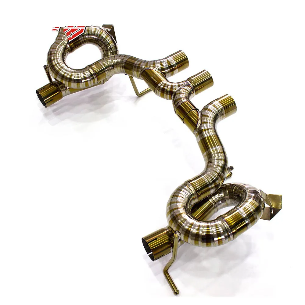 Custom Cat Back Exhaust Blue/silver/gold Wholesale - Maxdo 4