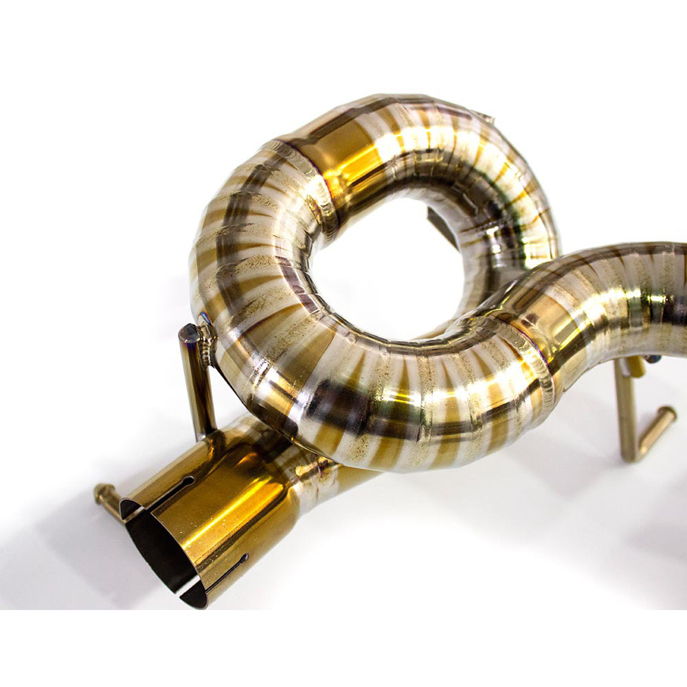 Titanium Alloy Car Cat-back Exhaust System Catback For Ferrari 458 5