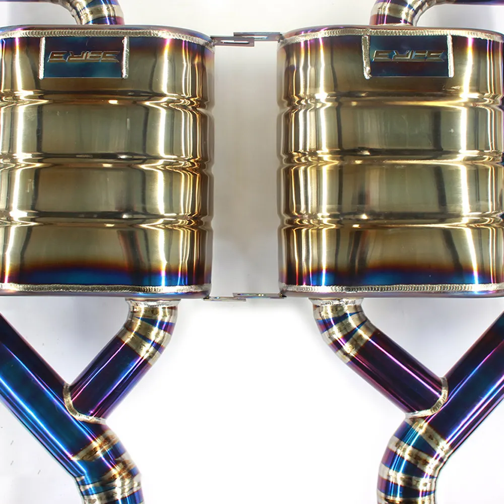 Best Cat Back Exhaust Blue/silver/gold by Maxdo 6