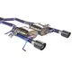 Best Cat Back Exhaust Blue/silver/gold by Maxdo 4