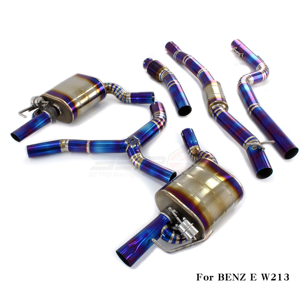 Exhaust Catback For Mercedes Benz W213 E200 E300 E260 17-21 2.0T 5