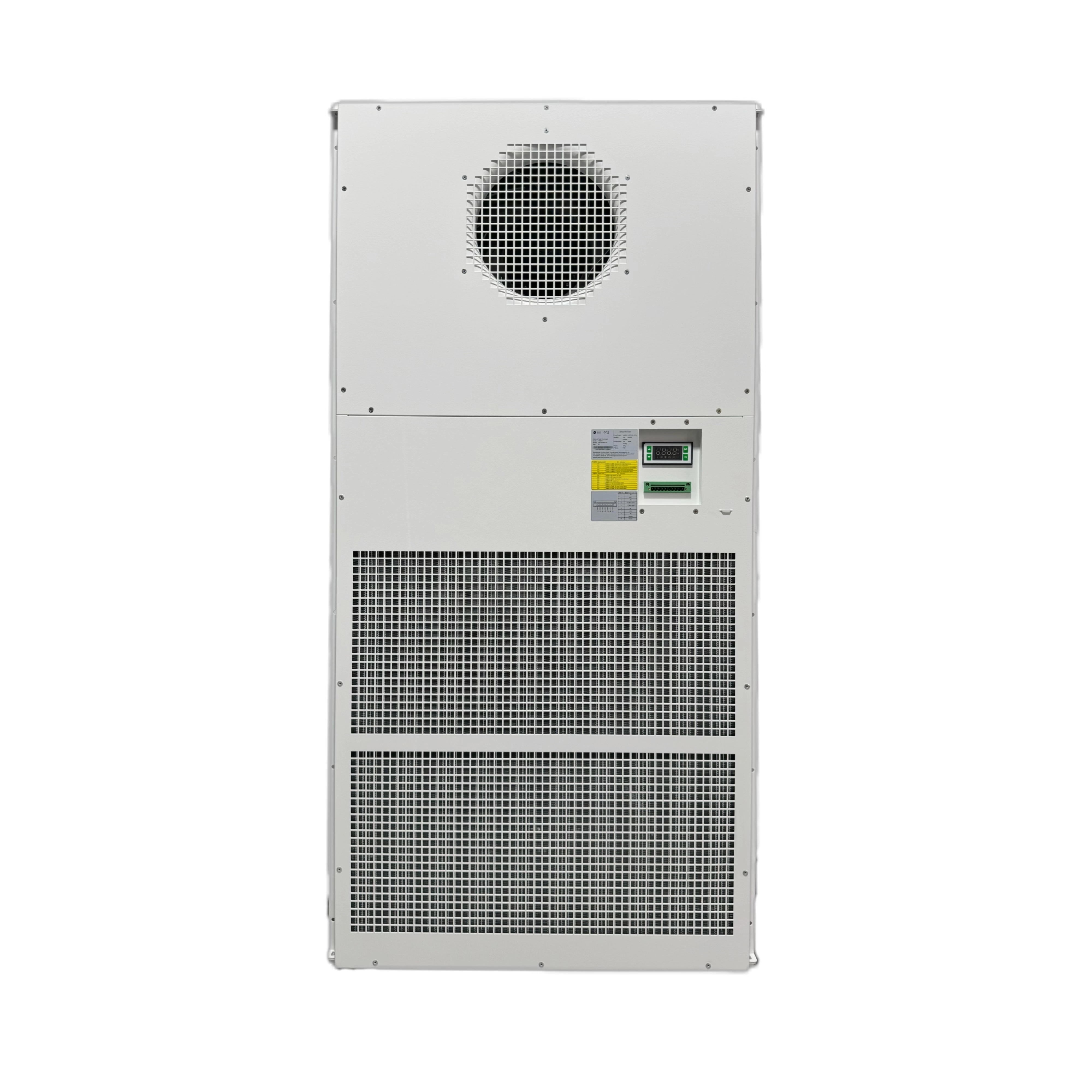 Échangeur de chaleur rapide pour armoire, 48v dc, 300 W/K, ventilateurs de circulation, fonction de régulation de vitesse en continu, échange thermique élevé 1
