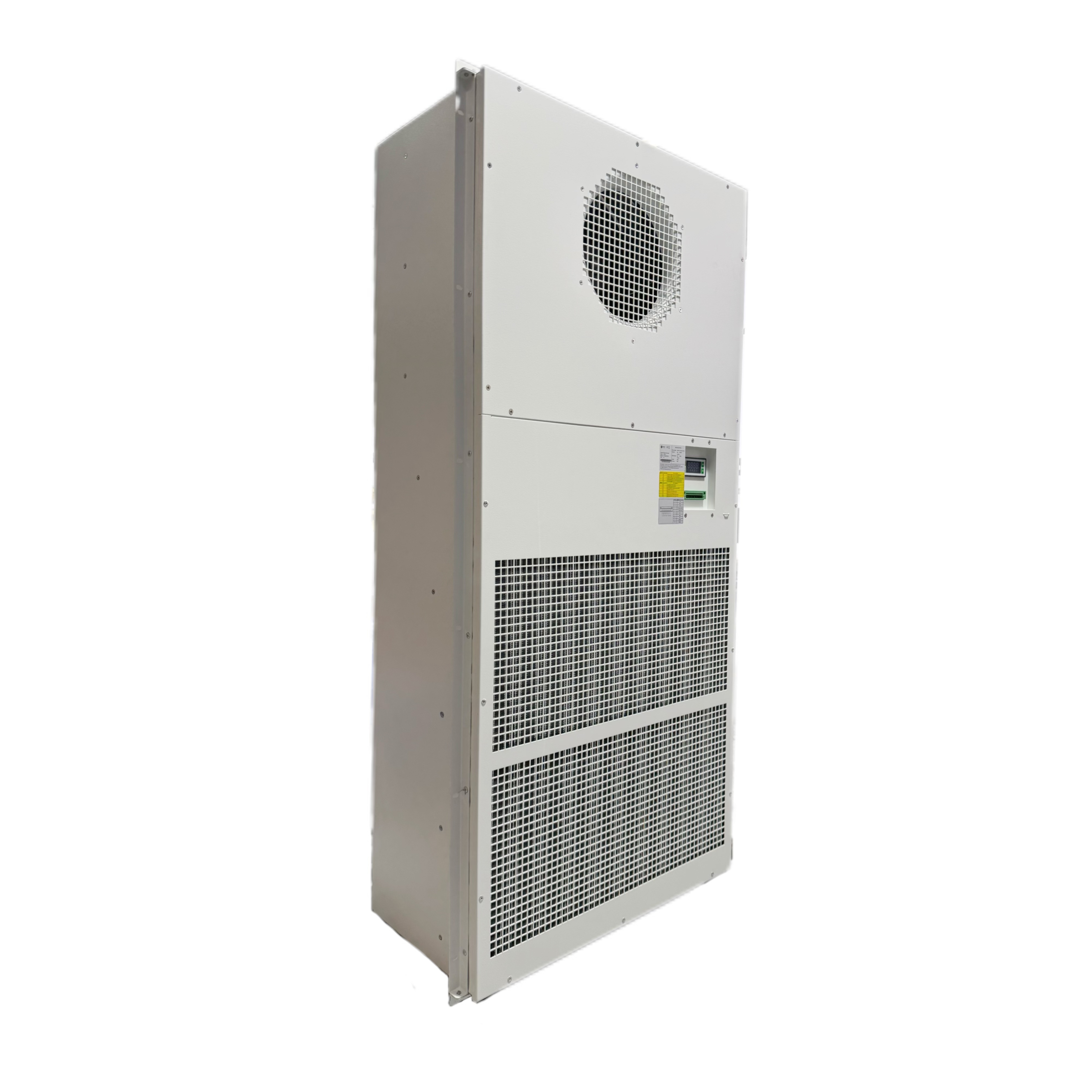 Échangeur de chaleur rapide pour armoire, 48v dc, 300 W/K, ventilateurs de circulation, fonction de régulation de vitesse en continu, échange thermique élevé 4