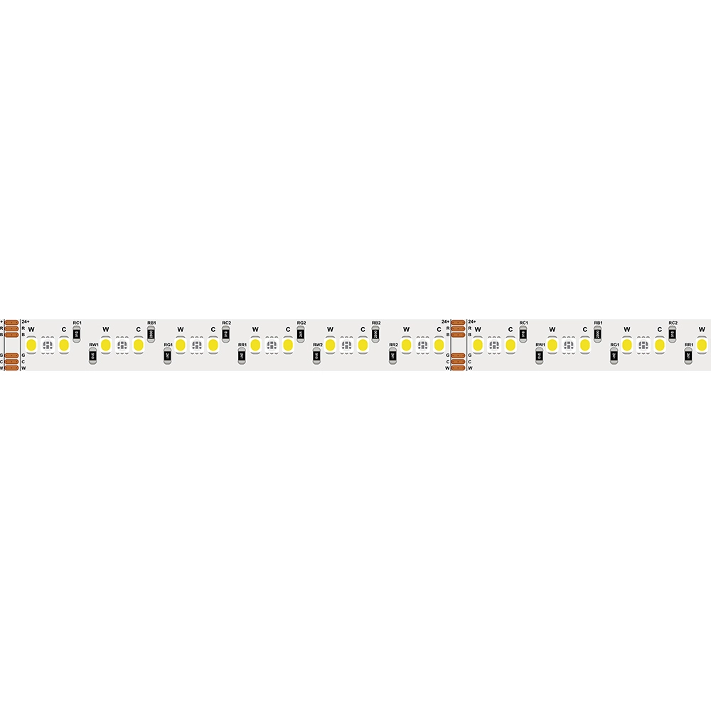 LED-RIBBONS SMD, 24V, RGB-nhiều màu trắng, 12 mm 1