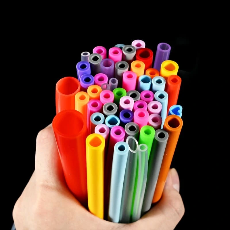 Traitement de tuyau en silicone de qualité alimentaire de couleur personnalisée, manchon en silicone de couleur anti-âge, tuyau en silicone de couleur personnalisée 1
